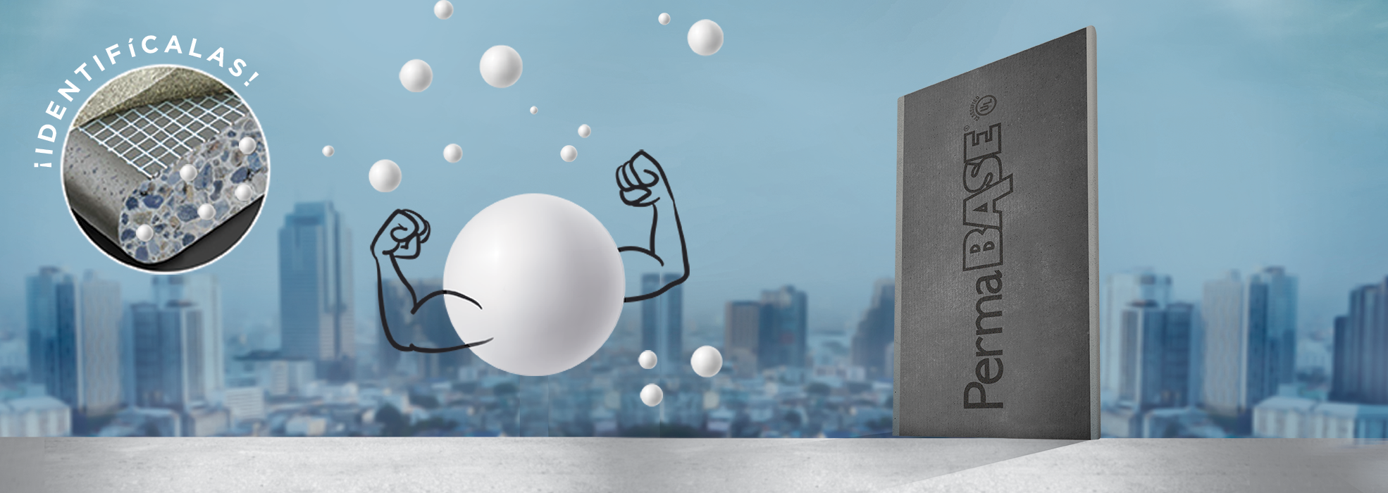 PERMABASE ES EL PANEL DE CEMENTO FÁCIL DE INSTALAR Y DIFÍCIL DE TUMBAR